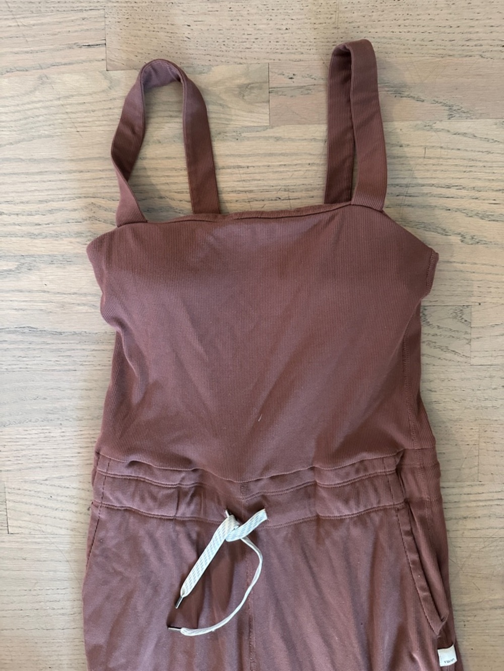 Vuori Wide-Leg Jumpsuit in Rust - Picture 3 of 5